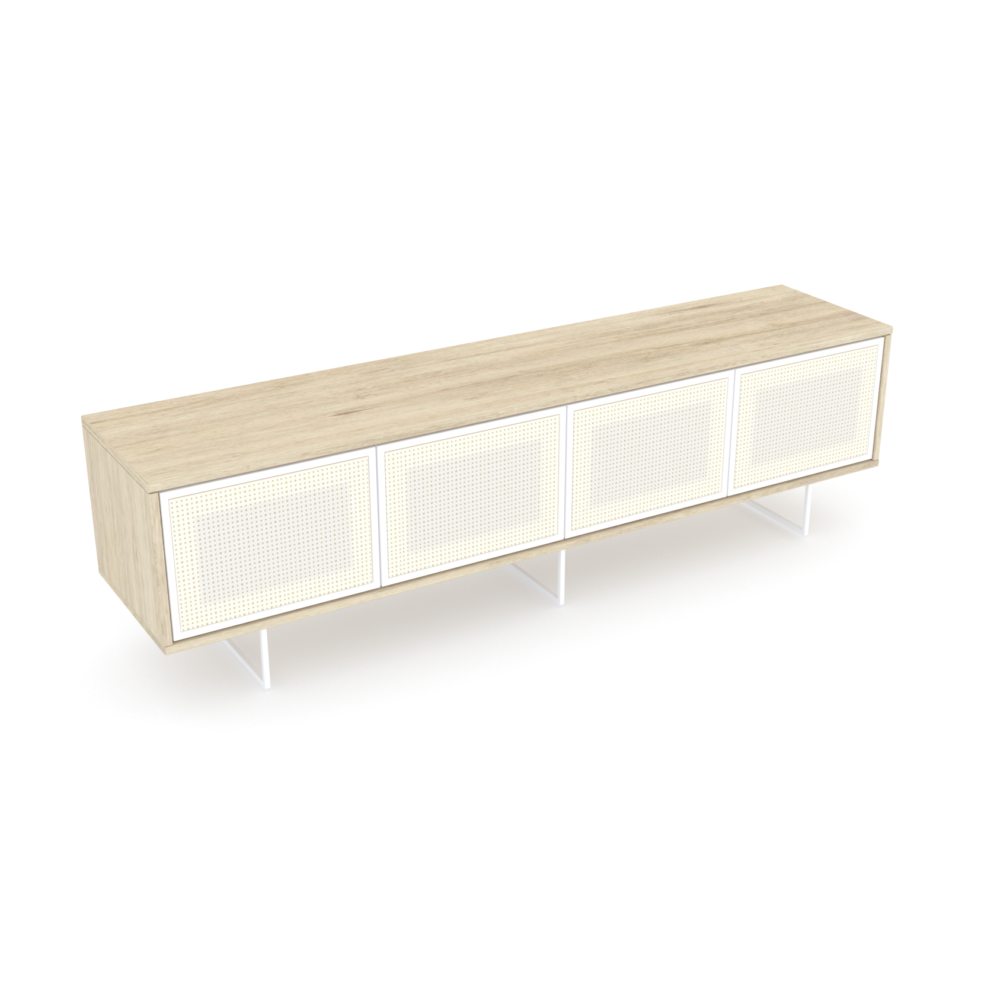 RACK TV LUME / L / BLANCO